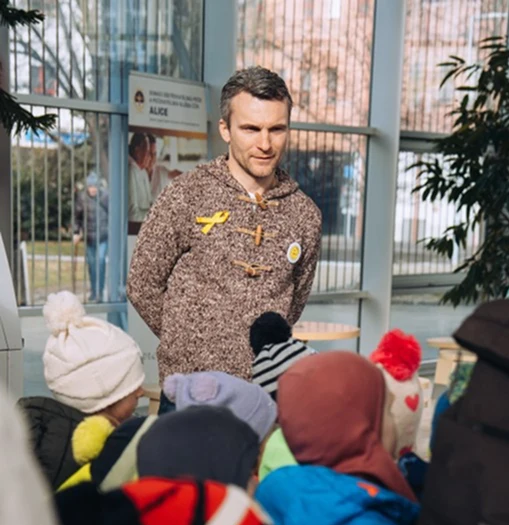 David Lafata, patron spolku HAIMA České Budějovice